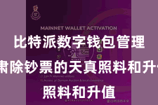 比特派数字钱包管理 肃除钞票的天真照料和升值