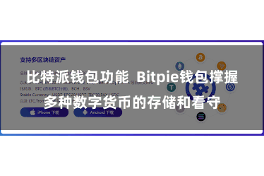 比特派钱包功能  Bitpie钱包撑握多种数字货币的存储和看守