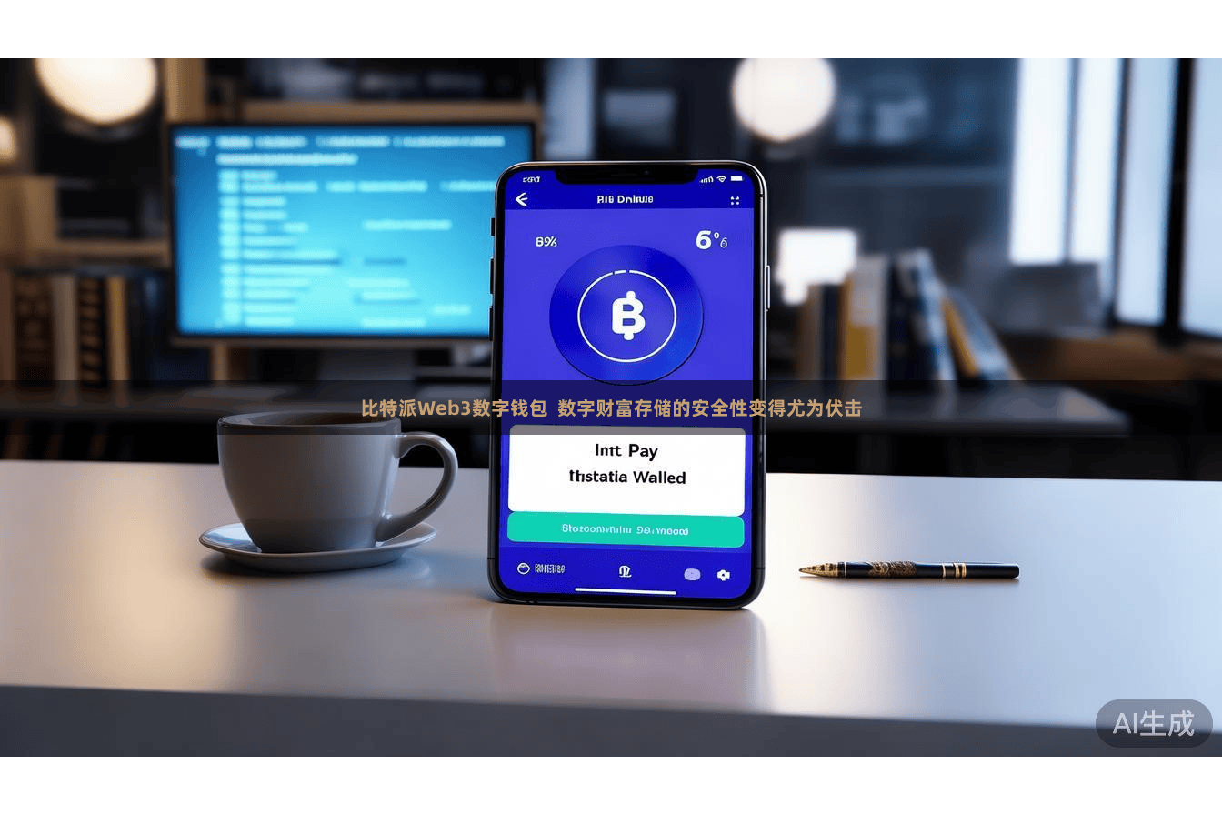 比特派Web3数字钱包  数字财富存储的安全性变得尤为伏击