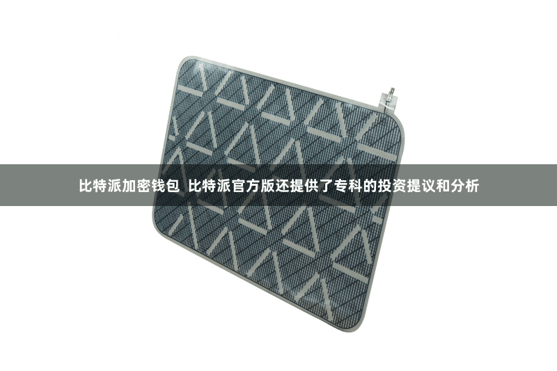比特派加密钱包  比特派官方版还提供了专科的投资提议和分析