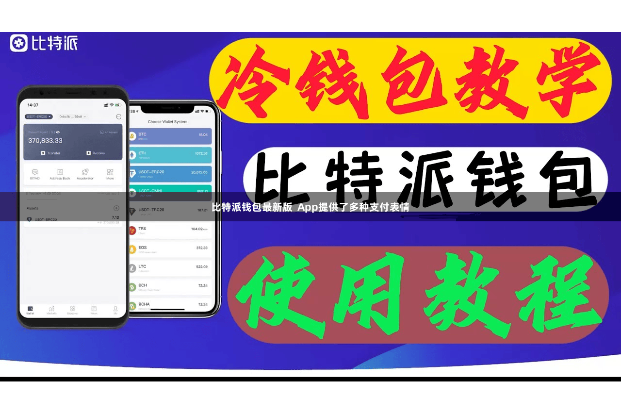 比特派钱包最新版  App提供了多种支付表情