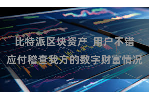 比特派区块资产  用户不错应付稽查我方的数字财富情况