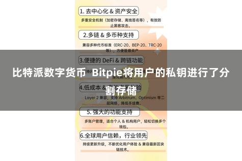 比特派数字货币  Bitpie将用户的私钥进行了分割存储